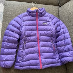 Patagonia Girls down sweater jacket size small